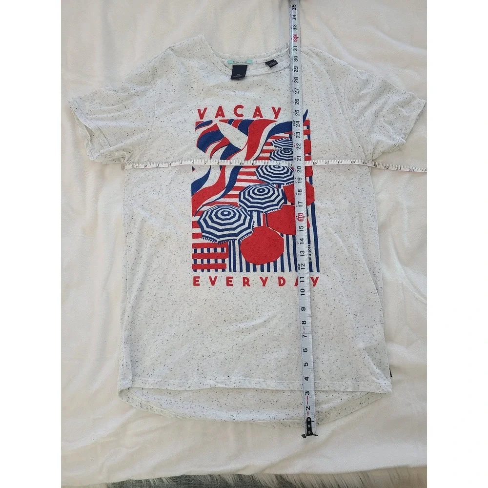 Scotch & Soda Vacay Everyday Graphic Tee | Men's Large | Beach Coastal Summer